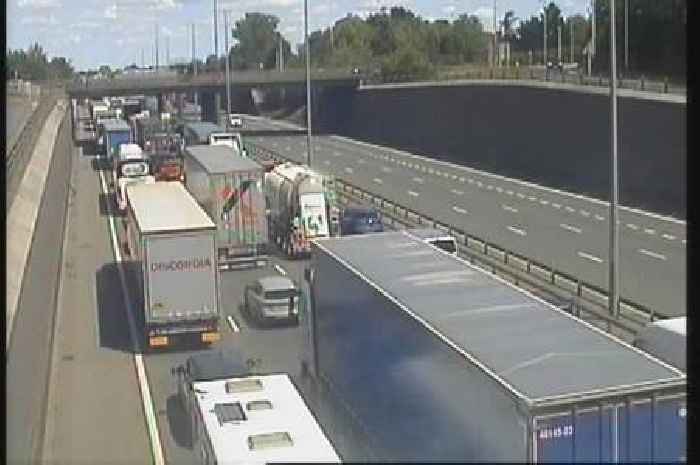 Dartford Crossing live updates as Kent M25 bridge blocked and two miles of traffic after lorry and car crash