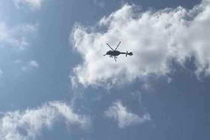 Live updates as police helicopter deployed over Stoke-on-Trent