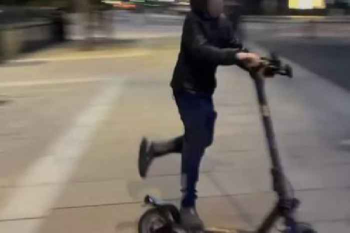 Footage shows youths on e-scooters 'hurl racist abuse' at women near Scots university