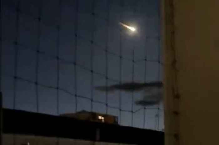 'Meteorite' shoots across Scotland's skies as residents spot 'fireball' and hear 'huge boom'