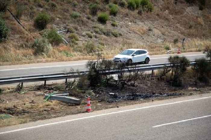 Cause of Diogo Jota car crash announced as pictures and video emerge