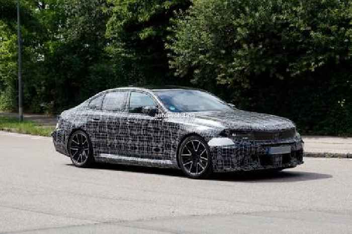 2028 BMW M5 Facelift Spied With Unmistakable Neue Klasse Styling Influences