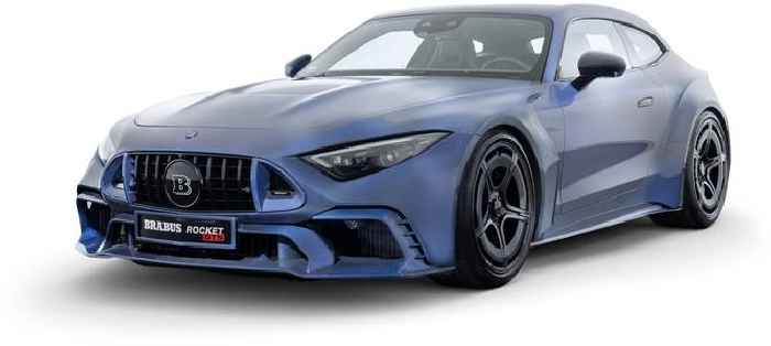 Brabus Charges $70K for Paint in the $1.2M Rocket GTS Deep Blue, the Sub-200 Mph Hyper GT