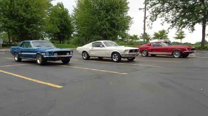 Old Glory: Red, White, and Blue 1968 Mustangs Are the Perfect Independence Day Celebration