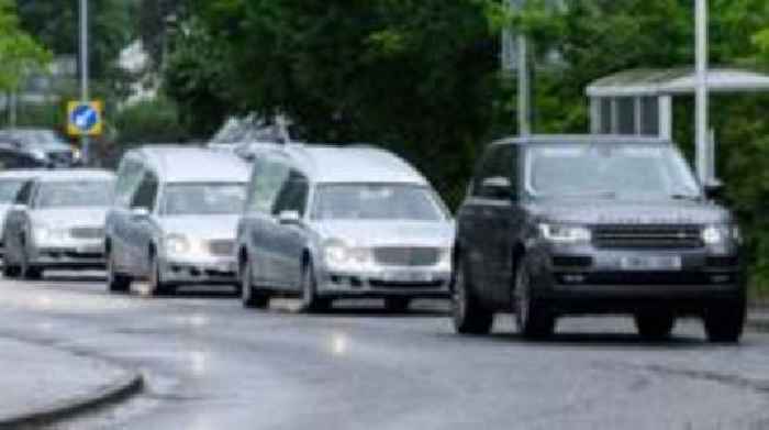 Double funeral for gangland pair shot dead in Spain