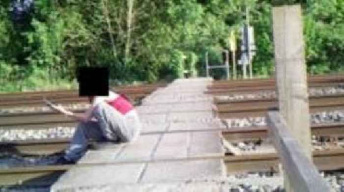 Selfies and stunts prompt level crossing closure