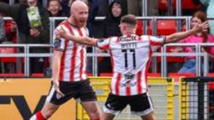 Boyce hat-trick as Derry City put seven past Waterford