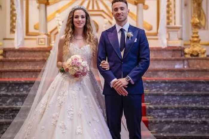 Diogo Jota's wife arrives at chapel where tragic star's coffin is taken for private wake