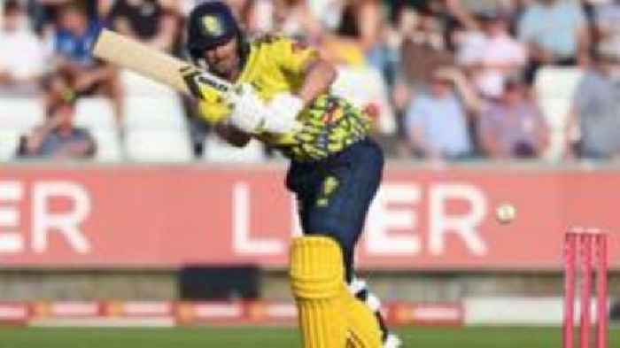 Durham make record total in win over Notts - T20 Blast round-up