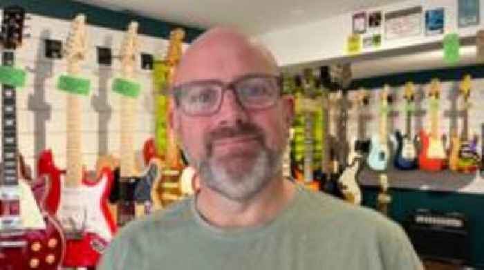 'I was Slade's roadie, but music shop was my dream'