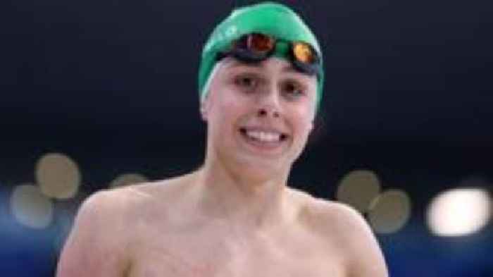 Nowacki breaks European junior breaststroke record