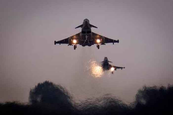 Reason why Eurofighter Typhoon fighter jets landed at Bristol Airport