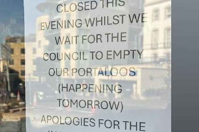 The Quadrant in Clifton closed after council toilet bungle
