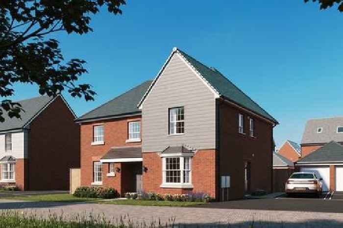 First look at new build housing estate near M5 about to hit market