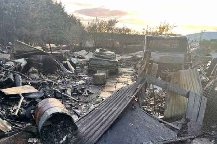 Nottinghamshire Police say Worksop fire that destroyed buildings may have been started deliberately