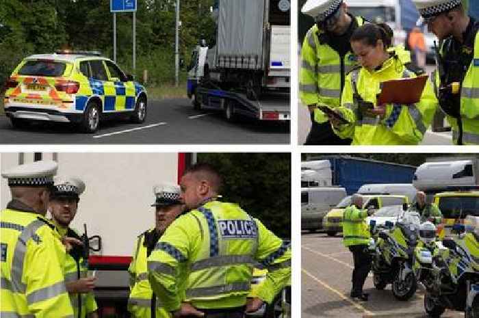 M6 trucker alert as more than one in five stopped from driving away in police crackdown