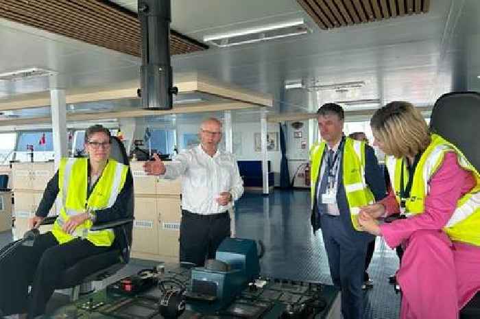 UK Ambassador to Denmark visits Danish business links to Grimsby and Immingham