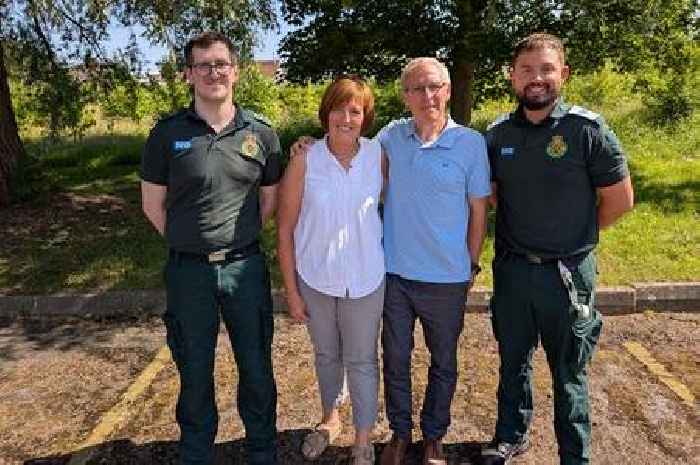 Wife woke up to find husband collapsed on floor after hearing 'snoring noises'