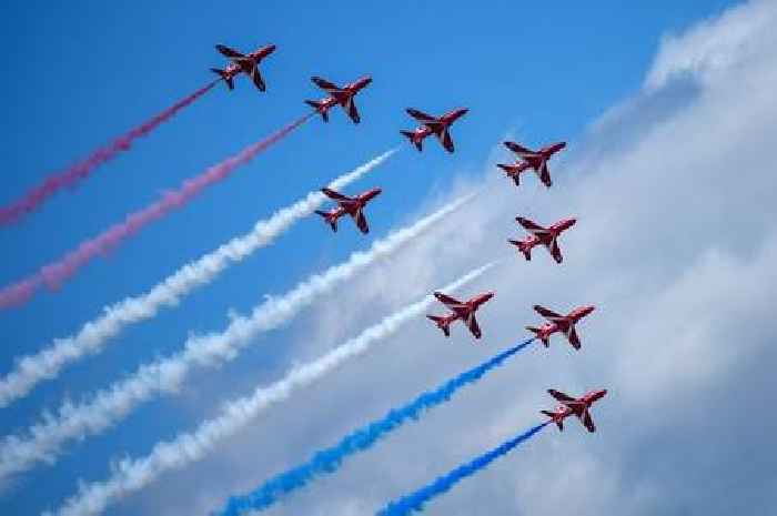 Full list of places you can see the Red Arrows flying over Wales this weekend