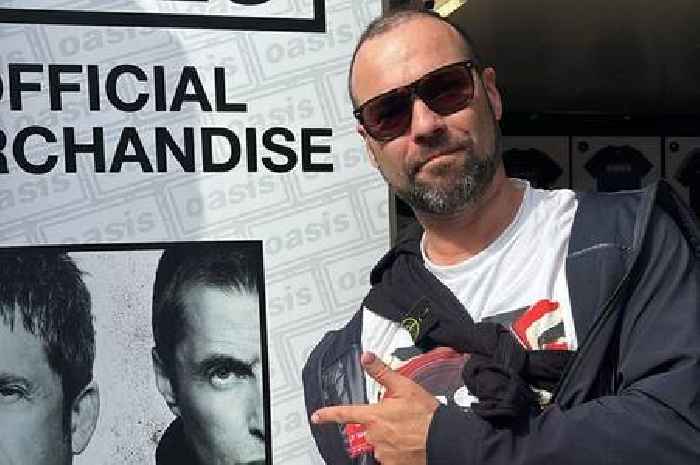 'My kids aren't well but I need to be here' says German Oasis fan in Cardiff for first gig