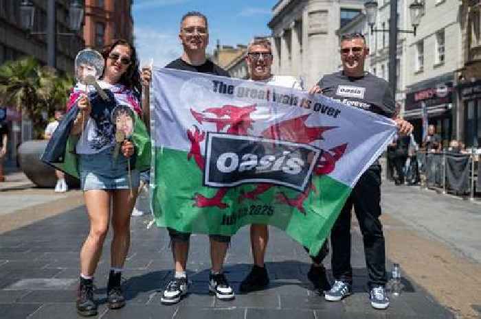 Oasis to play first gig in almost 16 years in Cardiff