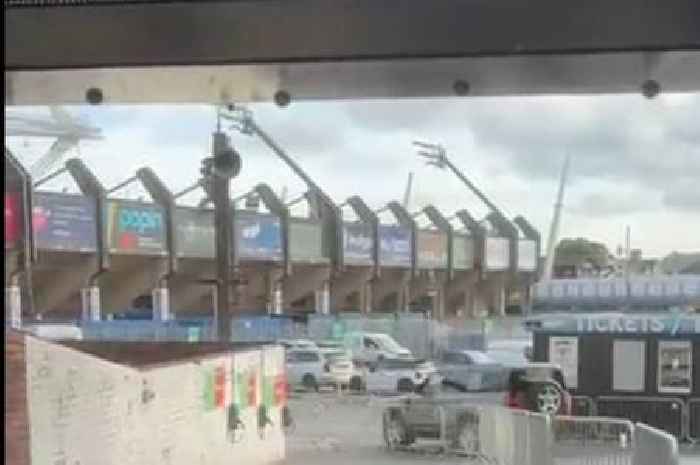 Video shows Range Rover convoy getting VIP access to Principality Stadium ahead of Oasis show