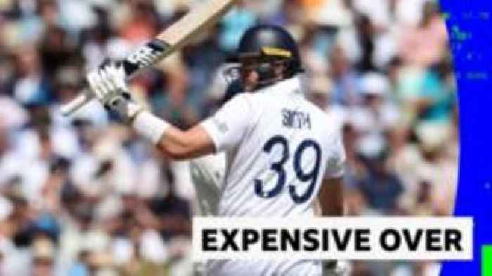 'Remarkable cricket' - Smith hits five boundaries in one over