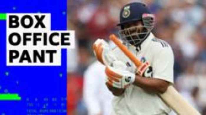 Boundaries, drops and flying bats - Pant's 'box office' innings