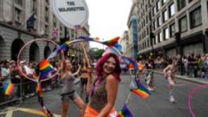 Thousands turn out for 2025 Pride parade in London