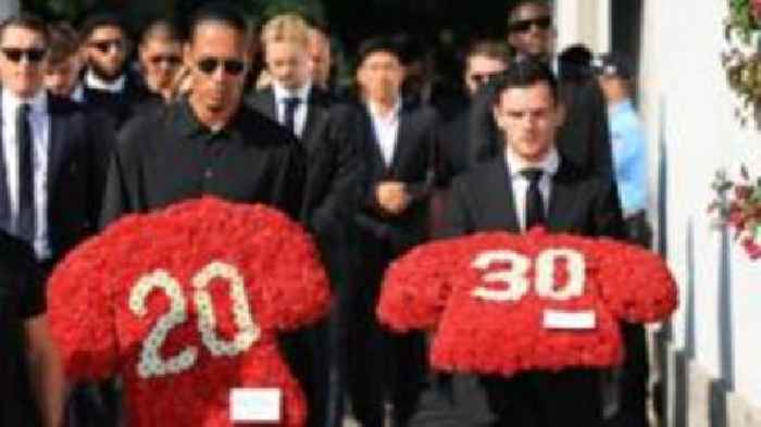Diogo Jota and André Silva's funeral held in Portugal