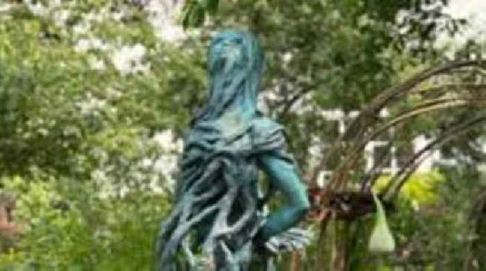 War zone sexual violence statue moves to The Hague