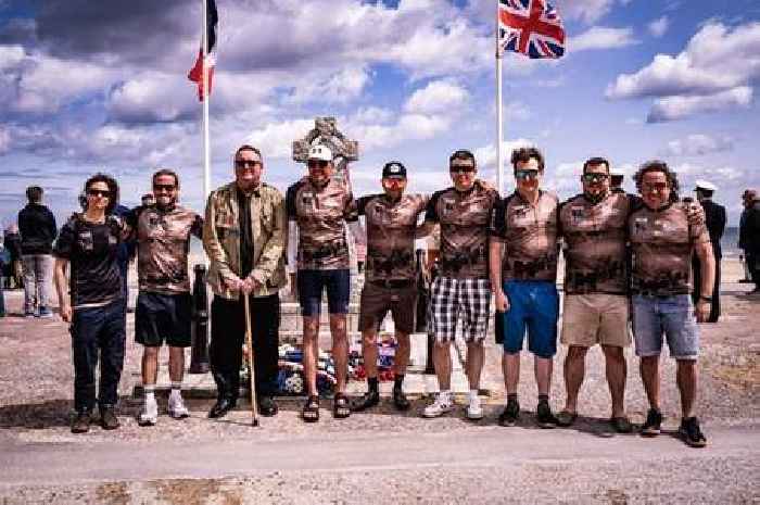 Bristol friends cycle 282 miles to honour D-Day hero and his forgotten legacy
