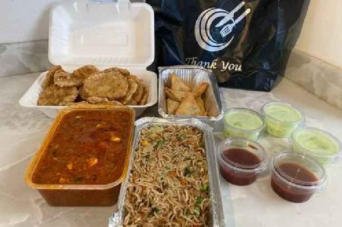 I tried a curry from Leicester's The Broadway - and I ate far too much