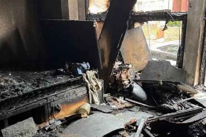 Urgent warning issued after major fire in three-storey house in Nottingham city centre