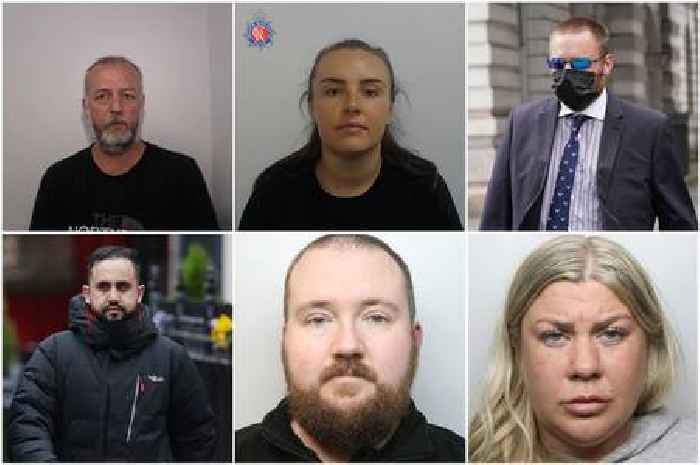 Meet the corrupt officers banged up for their secret double lives