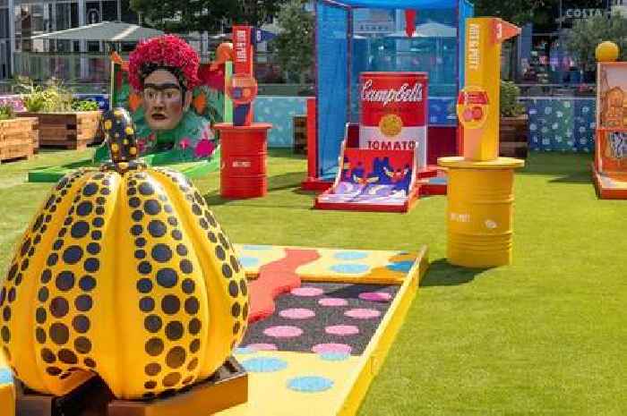 Clarks Village’s summer surprise as mini golf meets modern art