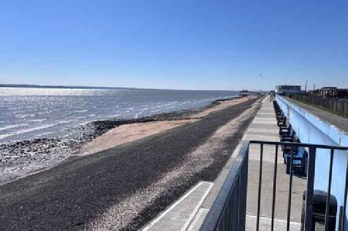 The Essex beach that's 'like Eastenders' lined with 'black concrete instead of sand'