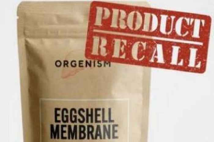 Amazon food supplement recalled as it's contaminated with salmonella