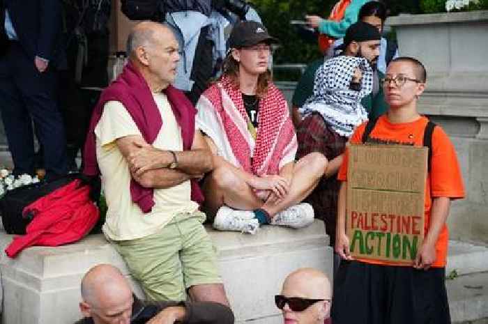 Arrests made at protest in support of banned Palestine Action