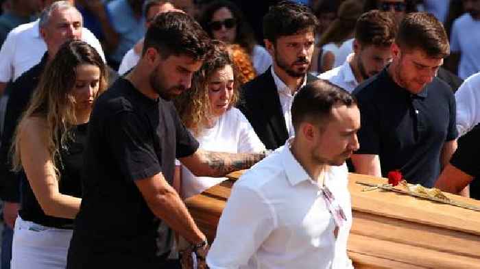 Porto suburb's saddest day - as Diogo Jota and his brother are laid to rest