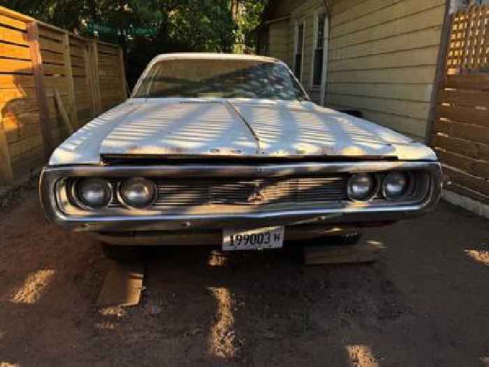 1971 Dodge Coronet Former Trooper Checks the Right Boxes: Unaltered, 