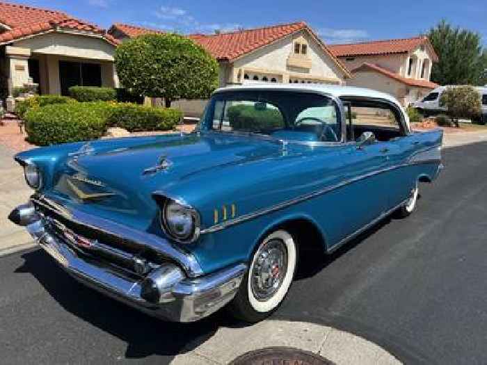Grandpa's 1957 Chevrolet Bel Air Needs a New Home, Original Surprise Under the Hood