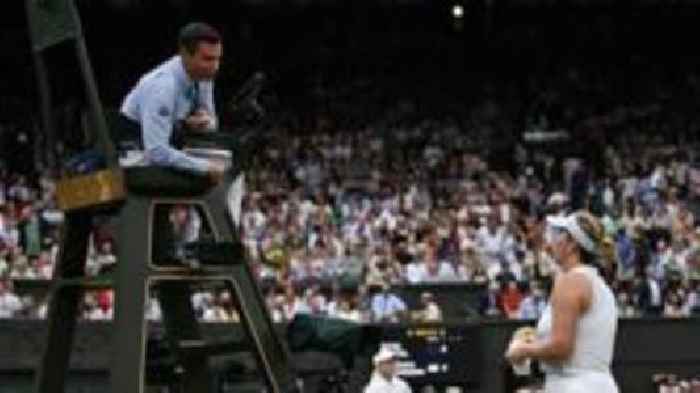 'They stole the game' - electronic line call fails at Wimbledon