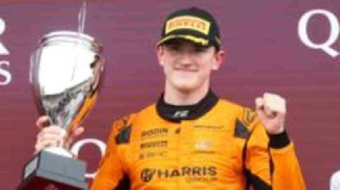 Irish teen Dunne second in Formula 2 at Silverstone