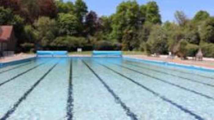 Town's outdoor pool forced to close after flooding
