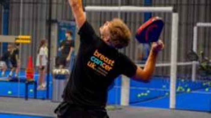 Cousin's cancer drives padel player's efforts