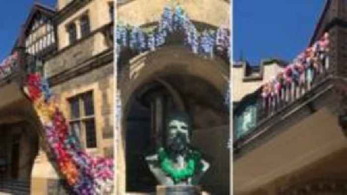 Town hall celebrates 125 years with floral glow-up