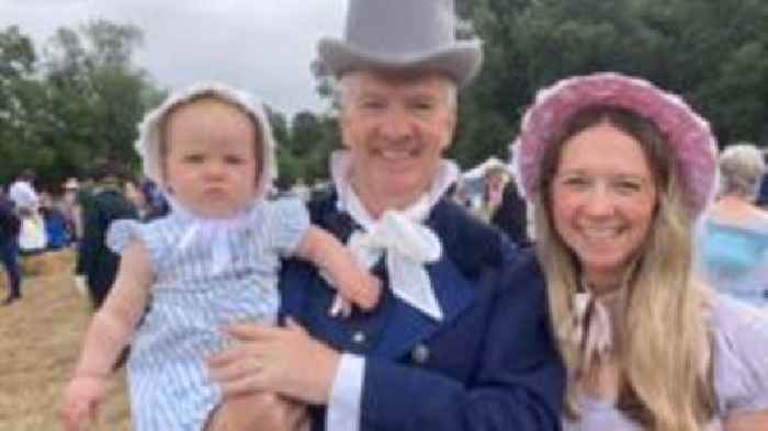In pictures: Austen fans don their Regency finery