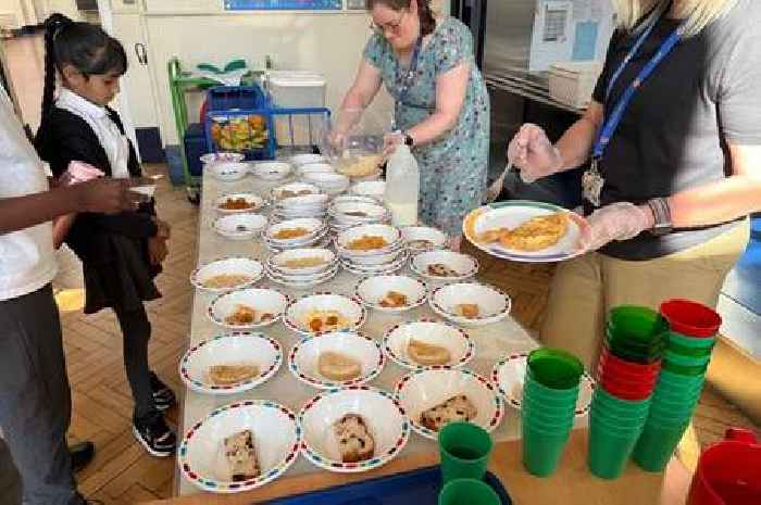 I went to one of 30 schools providing free breakfasts and it was a huge hit