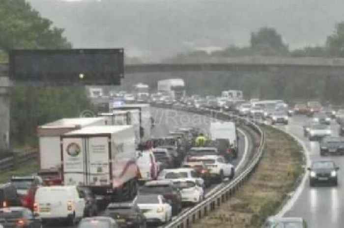 Live M6 updates as traffic brought to a stop after North Staffordshire smash